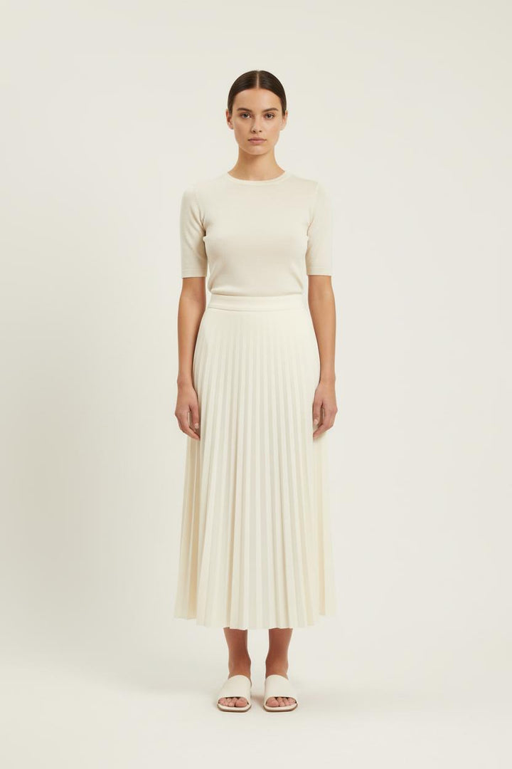 Jupe Longue Blanche - Taille S/36 de la marque Ines de la Fressange Paris | PARAD78186 - Vendu par Paradigme - Image 1