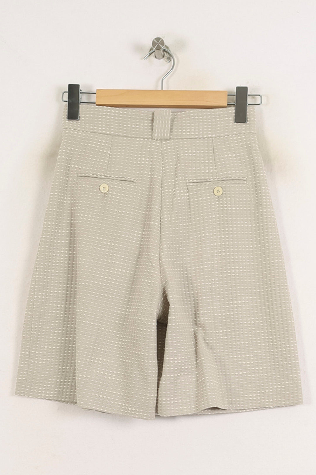Bermuda Grise - Taille S/36 de la marque Ines de la Fressange Paris | PARAD78188 - Vendu par Paradigme - Image 4