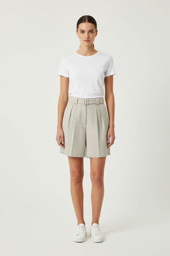 Bermuda Grise - Taille S/36 de la marque Ines de la Fressange Paris | PARAD78188 - Vendu par Paradigme - Image 1