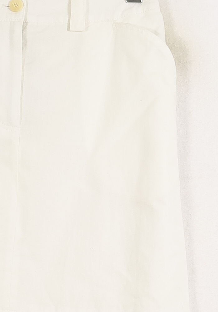 Jupe Courte Blanche - Taille S/36 de la marque Ines de la Fressange Paris | PARAD78189 - Vendu par Paradigme - Image 3