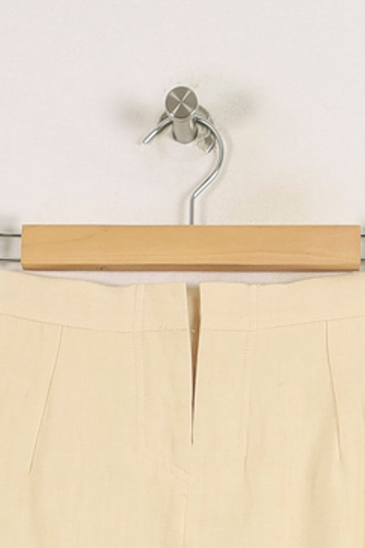 Jupe Portefeuille Beige - Taille S/36 de la marque Ines de la Fressange Paris | PARAD78190 - Vendu par Paradigme - Image 4