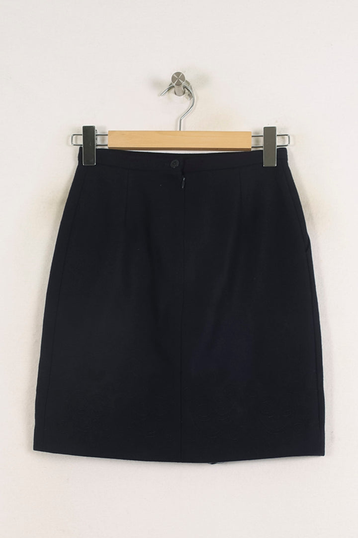 Jupe Courte Bleue - Taille S/36 de la marque Ines de la Fressange Paris | PARAD78195 - Vendu par Paradigme - Image 4