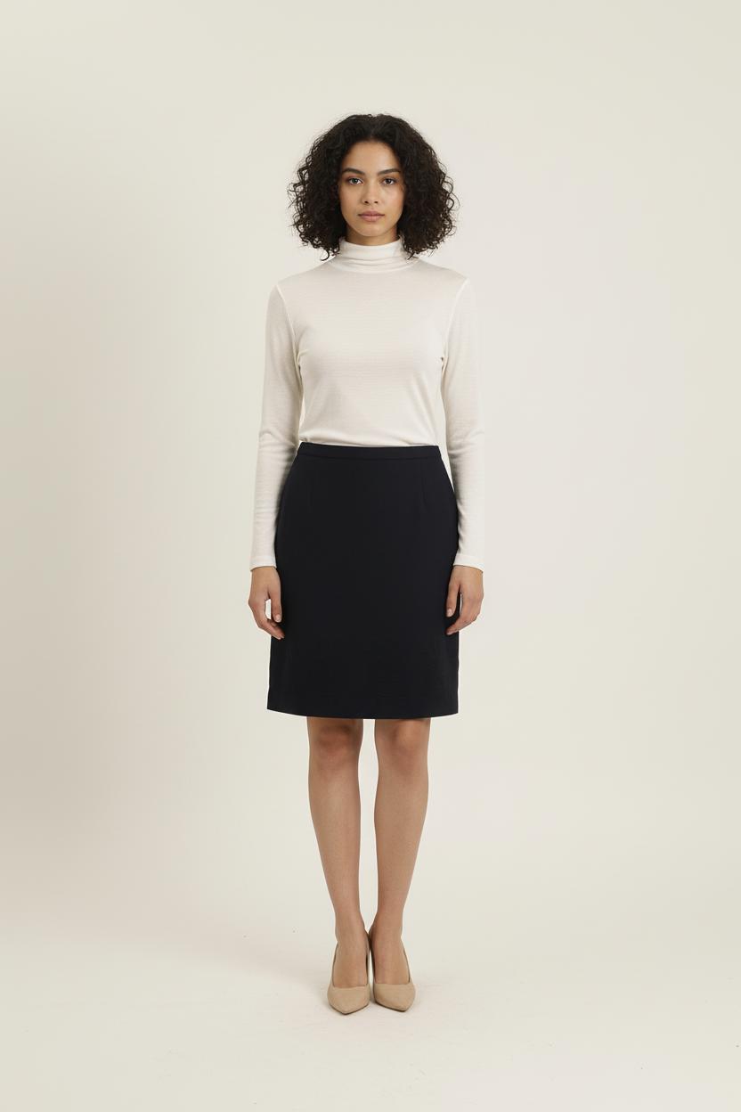 Jupe Courte Bleue - Taille S/36 de la marque Ines de la Fressange Paris | PARAD78195 - Vendu par Paradigme - Image 1