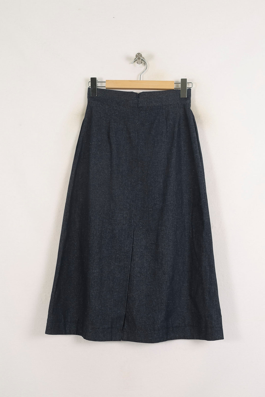 Jupe Longue Bleue - Taille S/36 de la marque Ines de la Fressange Paris | PARAD78197 - Vendu par Paradigme - Image 4