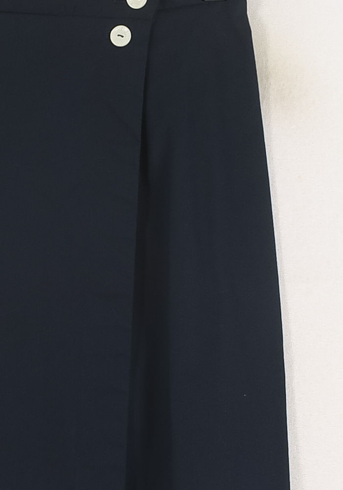 Jupe Droite Bleue - Taille S/36 de la marque Ines de la Fressange Paris | PARAD78198 - Vendu par Paradigme - Image 3