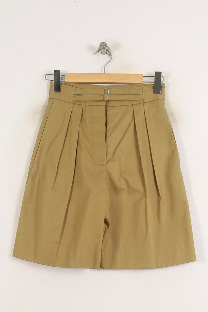 Short Beige - Taille S/36 de la marque Ines de la Fressange Paris | PARAD78199 - Vendu par Paradigme - Image 2