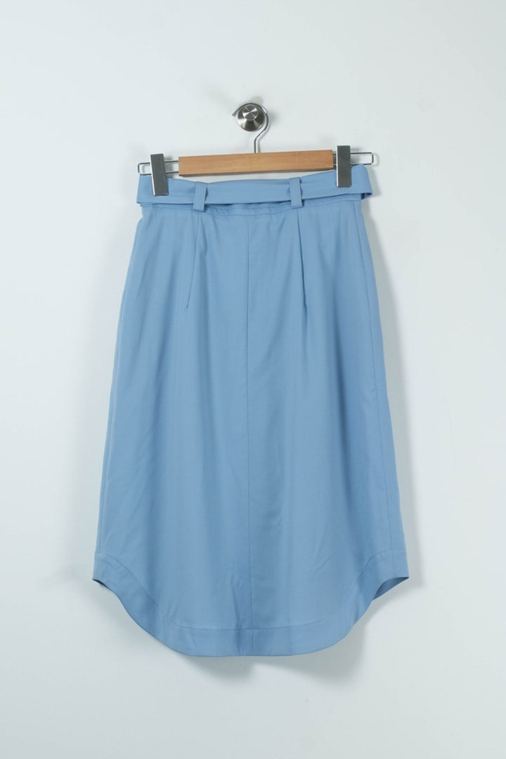Jupe Midi Bleue - Taille T.U. de la marque Ines de la Fressange Paris | PARAD78200 - Vendu par Paradigme - Image 4