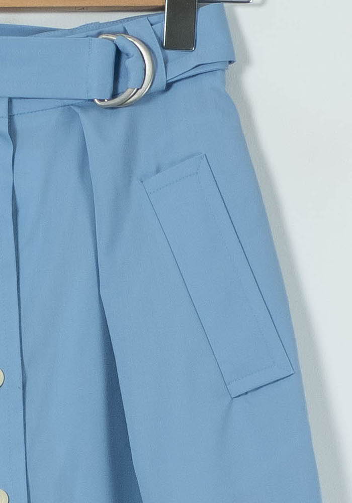 Jupe Midi Bleue - Taille T.U. de la marque Ines de la Fressange Paris | PARAD78200 - Vendu par Paradigme - Image 3