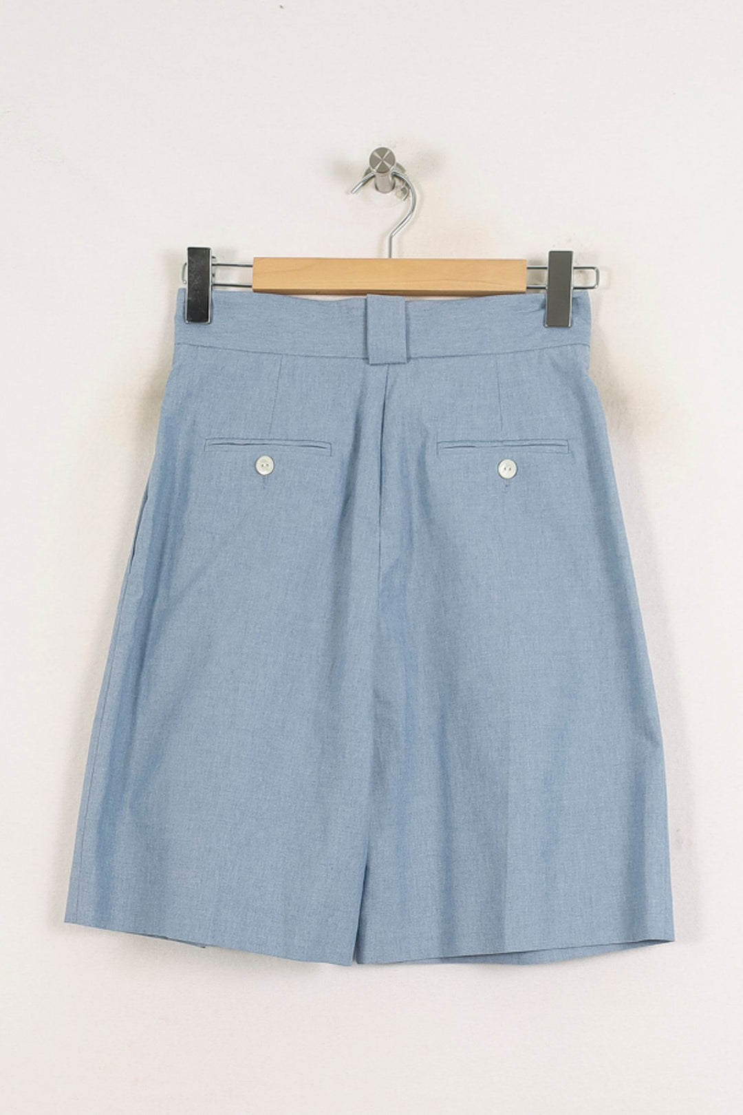 Bermuda Bleu - Taille S/36 de la marque Ines de la Fressange Paris | PARAD78202 - Vendu par Paradigme - Image 4