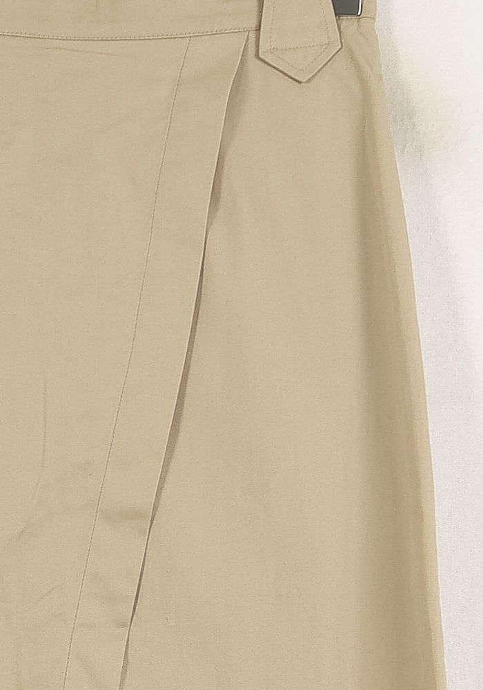 Jupe Portefeuille Beige - Taille S/36 de la marque Ines de la Fressange Paris | PARAD78203 - Vendu par Paradigme - Image 3