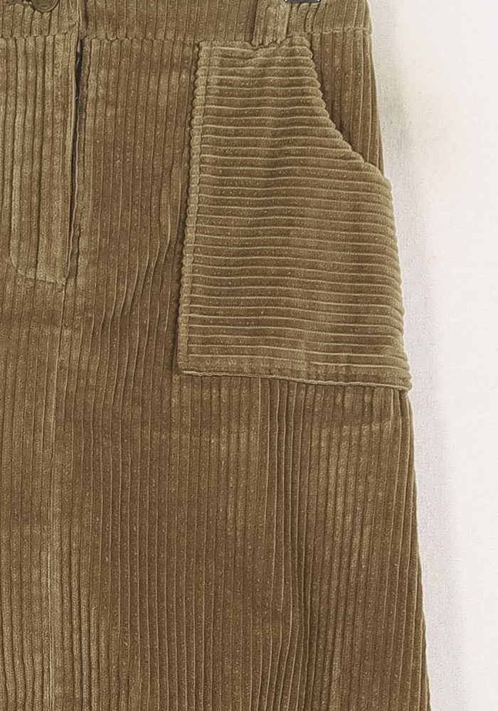 Jupe Courte Beige - Taille S/36 de la marque Ines de la Fressange Paris | PARAD78204 - Vendu par Paradigme - Image 3