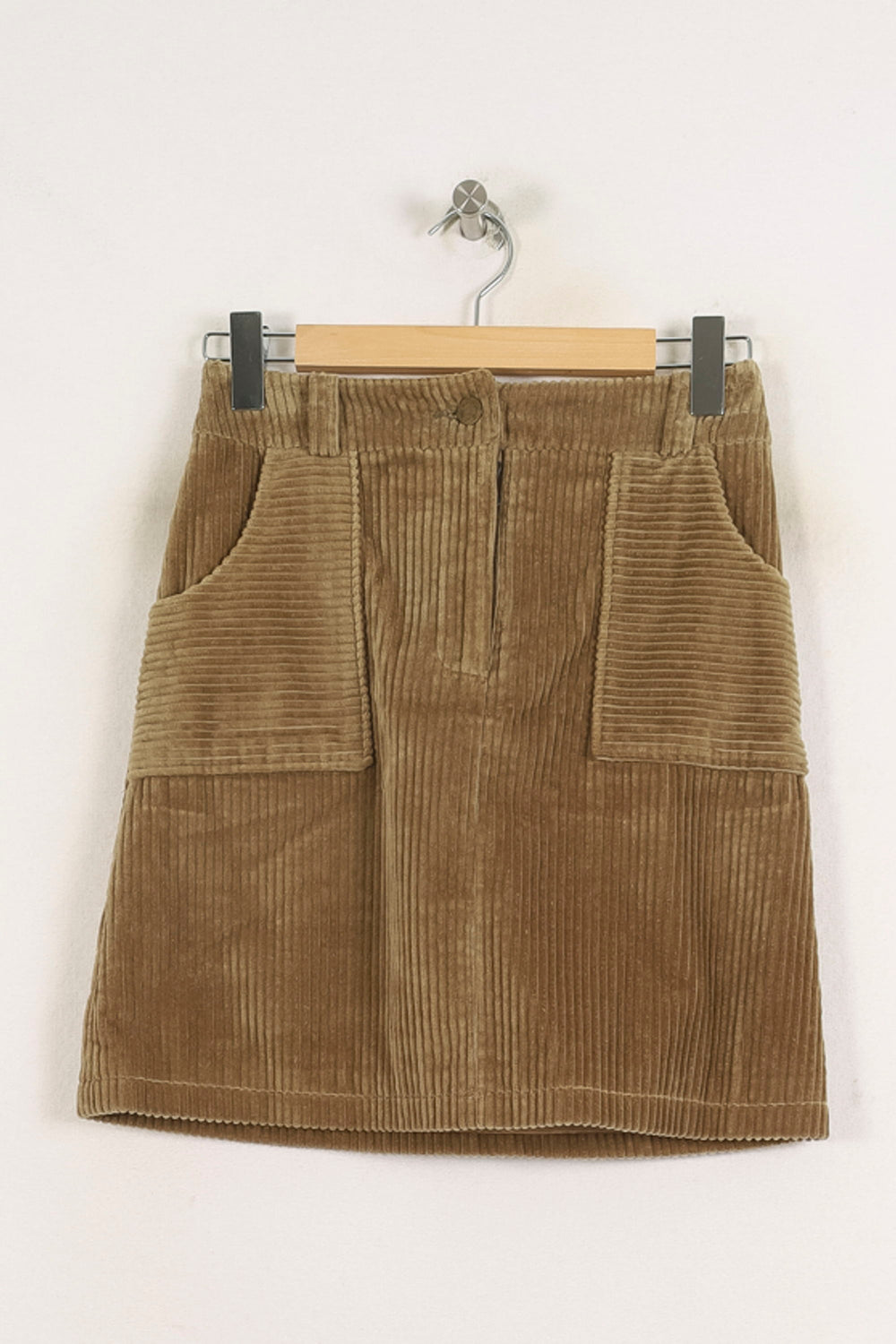 Jupe Courte Beige - Taille S/36 de la marque Ines de la Fressange Paris | PARAD78204 - Vendu par Paradigme - Image 2
