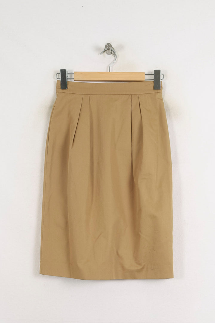 Jupe Crayon Beige - Taille S/36 de la marque Ines de la Fressange Paris | PARAD78205 - Vendu par Paradigme - Image 2