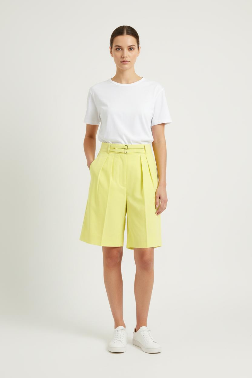 Short Jaune - Taille S/36 de la marque Ines de la Fressange Paris | PARAD78207 - Vendu par Paradigme - Image 1