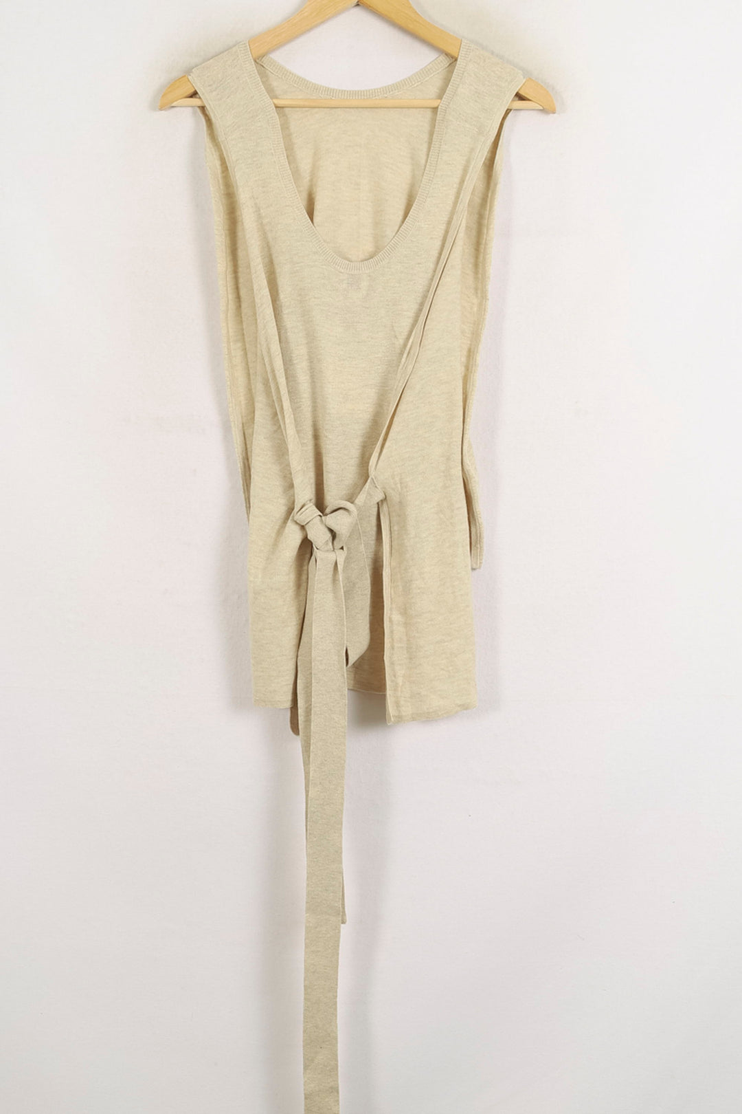 Débardeur Beige - Taille S/36 de la marque Ines de la Fressange Paris | PARAD78211 - Vendu par Paradigme - Image 4