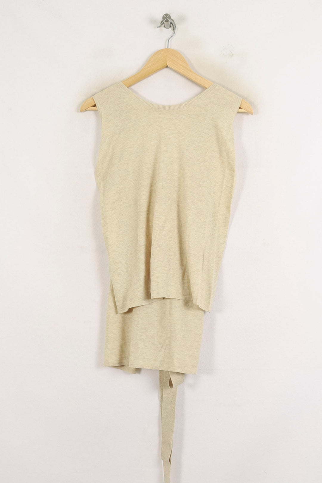 Débardeur Beige - Taille S/36 de la marque Ines de la Fressange Paris | PARAD78211 - Vendu par Paradigme - Image 2