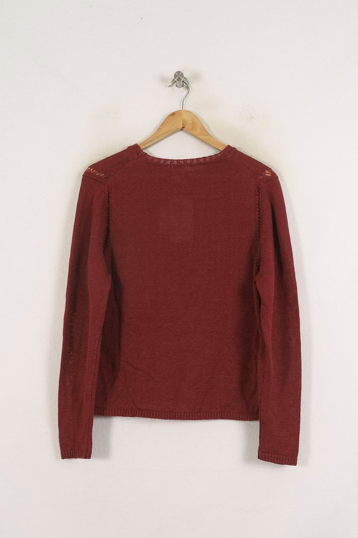 Pull Bordeaux - Taille S/36 de la marque Ines de la Fressange Paris | PARAD78221 - Vendu par Paradigme - Image 4