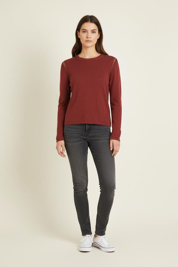 Pull Bordeaux - Taille S/36 de la marque Ines de la Fressange Paris | PARAD78221 - Vendu par Paradigme - Image 1