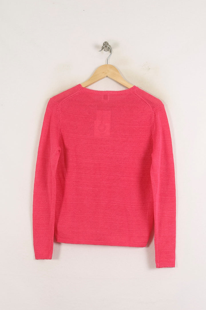 Pull Rose - Taille S/36 de la marque Ines de la Fressange Paris | PARAD78222 - Vendu par Paradigme - Image 4