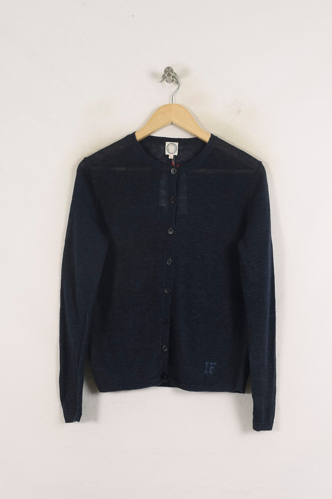 Cardigan Bleu - Taille S/36 de la marque Ines de la Fressange Paris | PARAD78223 - Vendu par Paradigme - Image 2