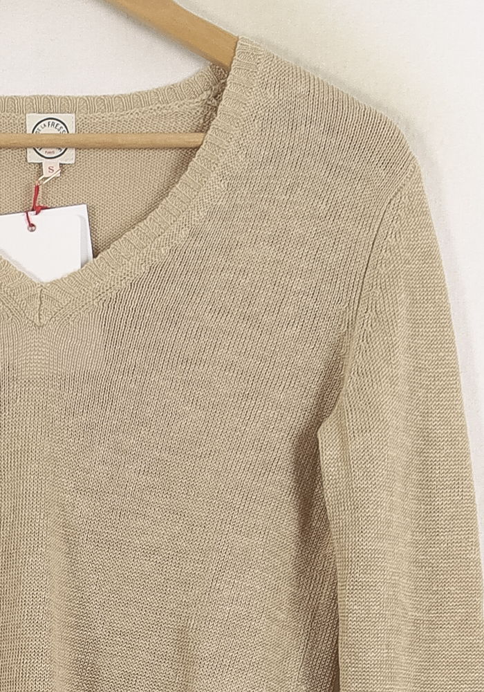 Pull Beige - Taille S/36 de la marque Ines de la Fressange Paris | PARAD78224 - Vendu par Paradigme - Image 3