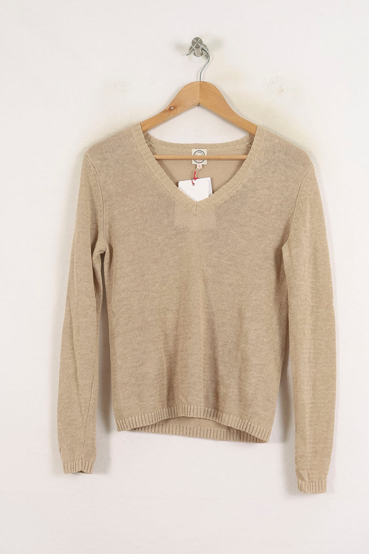 Pull Beige - Taille S/36 de la marque Ines de la Fressange Paris | PARAD78224 - Vendu par Paradigme - Image 2