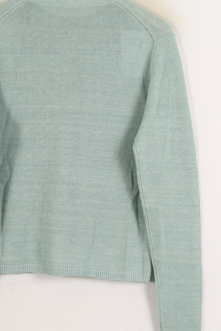 Cardigan Bleu - Taille S/36 de la marque Ines de la Fressange Paris | PARAD78225 - Vendu par Paradigme - Image 4
