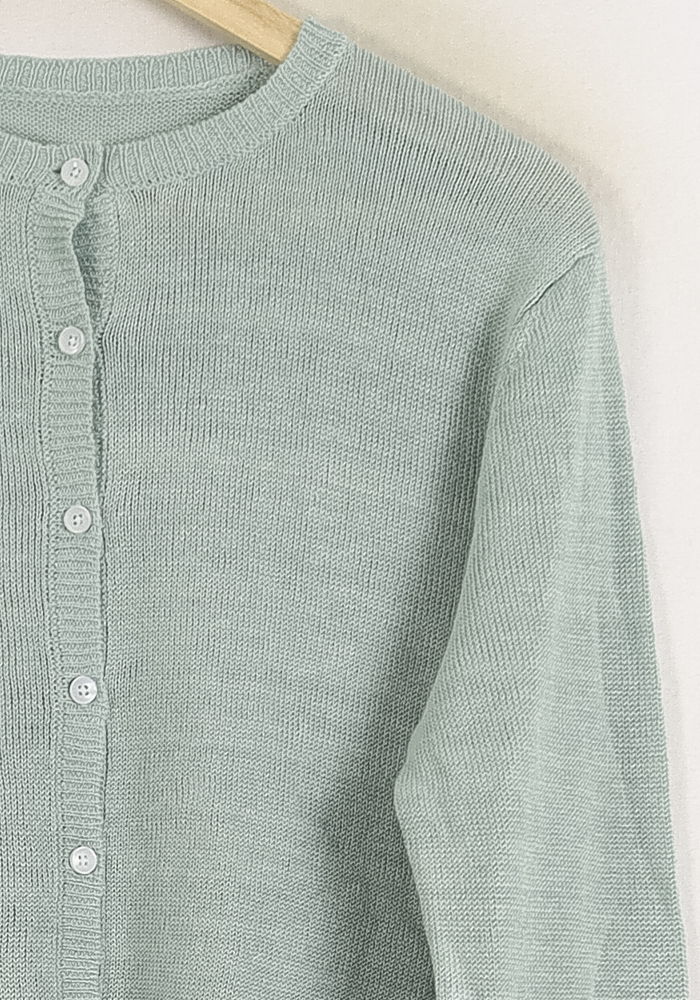 Cardigan Bleu - Taille S/36 de la marque Ines de la Fressange Paris | PARAD78225 - Vendu par Paradigme - Image 3
