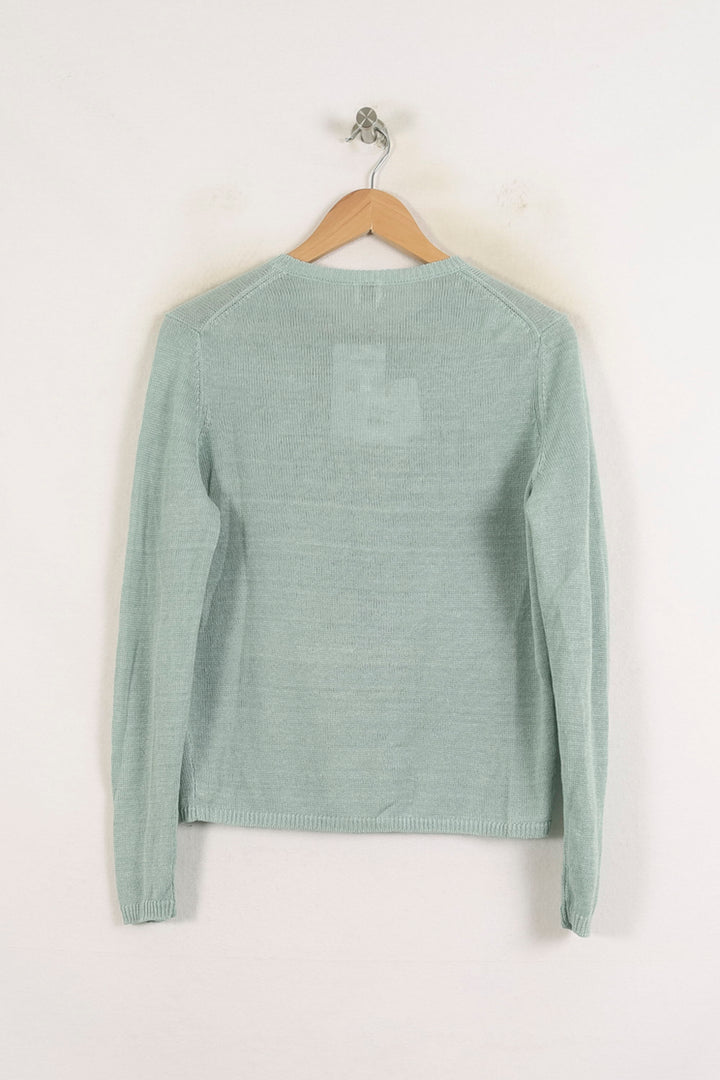 Cardigan Bleu - Taille S/36 de la marque Ines de la Fressange Paris | PARAD78226 - Vendu par Paradigme - Image 4