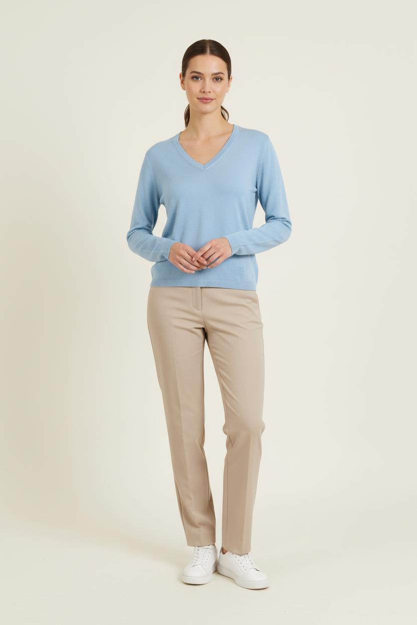 Pull Bleu - Taille S/36 de la marque Ines de la Fressange Paris | PARAD78228 - Vendu par Paradigme - Image 1