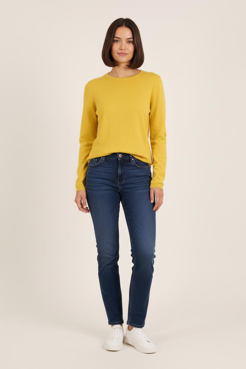 Pull Jaune - Taille S/36 de la marque Ines de la Fressange Paris | PARAD78229 - Vendu par Paradigme - Image 1