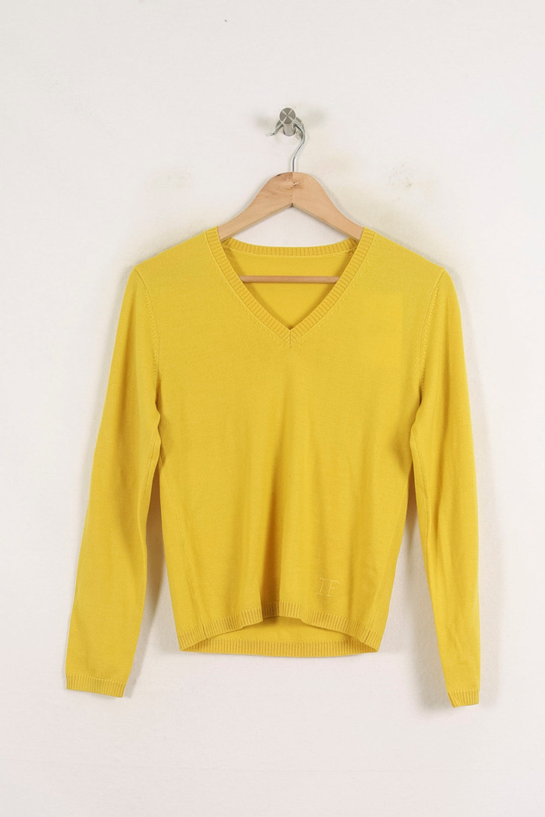 Pull Jaune - Taille S/36 de la marque Ines de la Fressange Paris | PARAD78230 - Vendu par Paradigme - Image 2