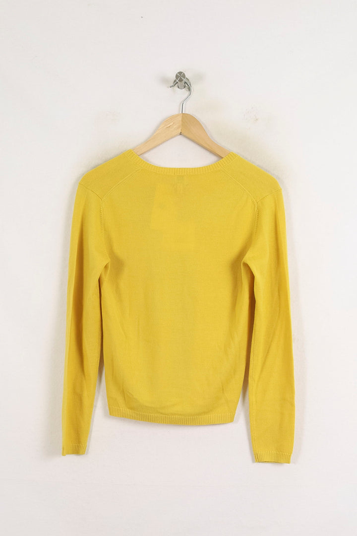 Pull Jaune - Taille S/36 de la marque Ines de la Fressange Paris | PARAD78233 - Vendu par Paradigme - Image 4