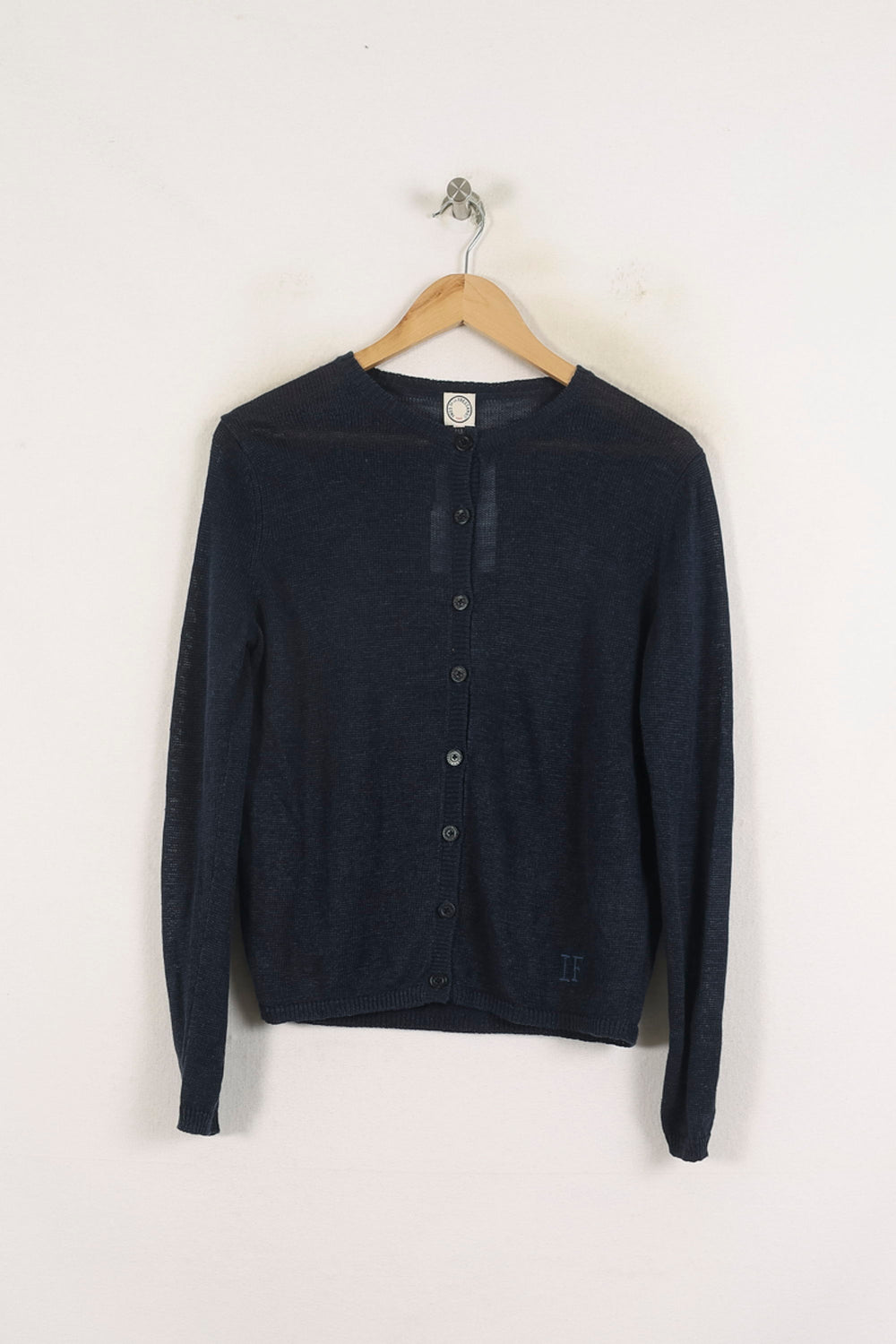 Cardigan Bleu - Taille S/36 de la marque Ines de la Fressange Paris | PARAD78236 - Vendu par Paradigme - Image 2