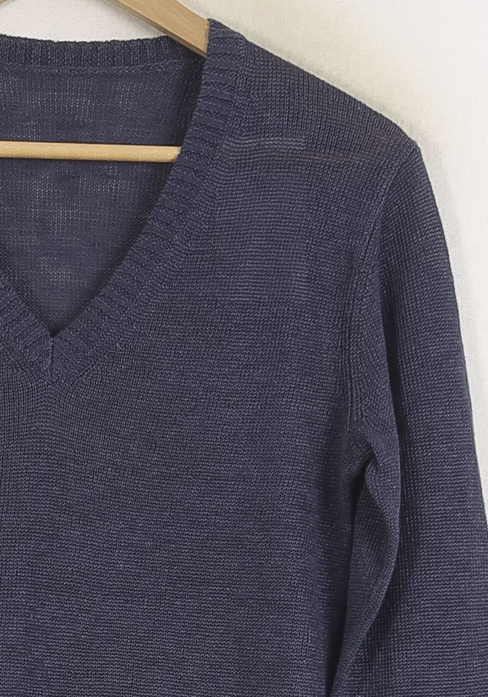 Pull Bleu - Taille S/36 de la marque Ines de la Fressange Paris | PARAD78238 - Vendu par Paradigme - Image 3