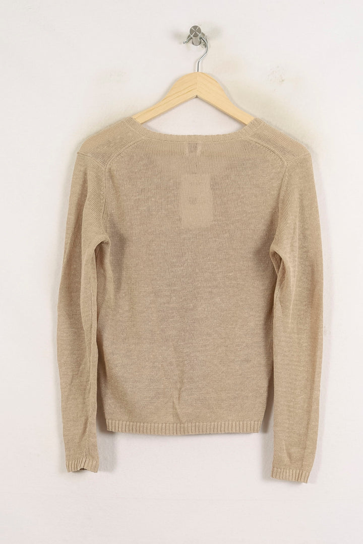Pull Beige - Taille S/36 de la marque Ines de la Fressange Paris | PARAD78239 - Vendu par Paradigme - Image 4