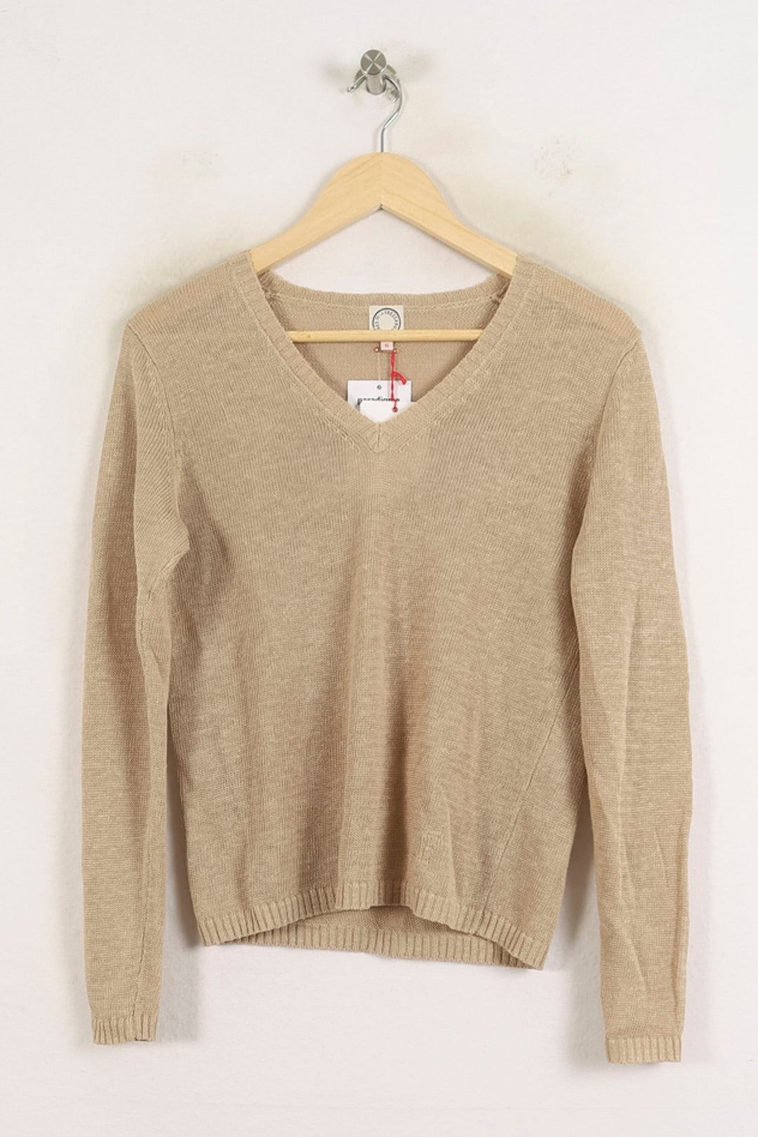 Pull Beige - Taille S/36 de la marque Ines de la Fressange Paris | PARAD78239 - Vendu par Paradigme - Image 2