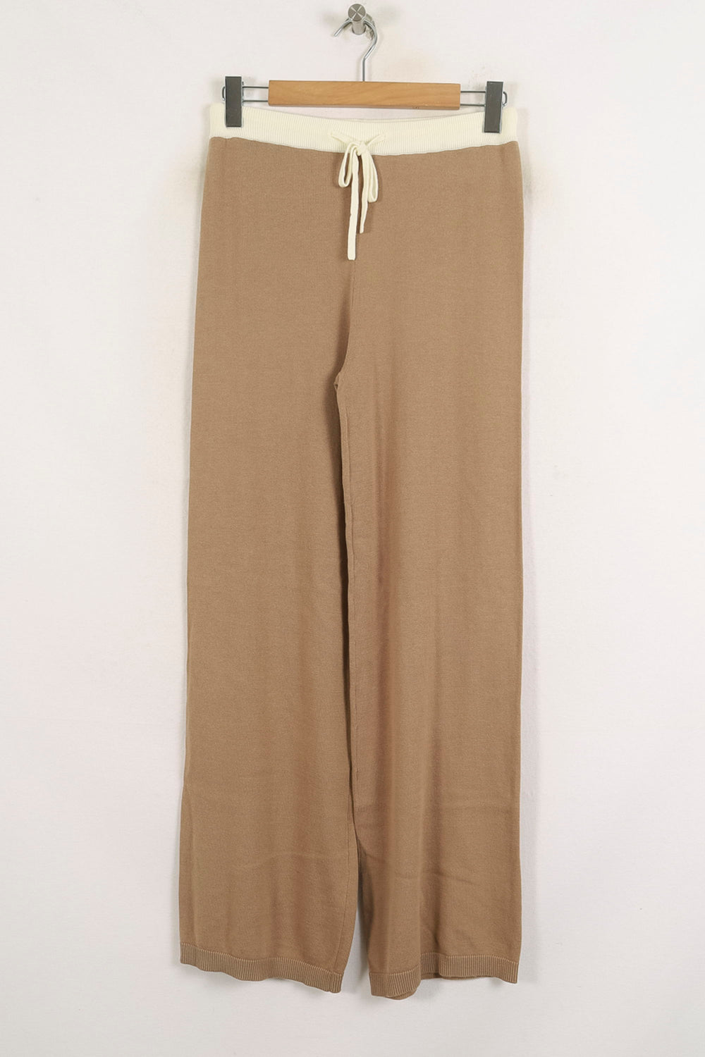 Pantalon Large Beige et Écru - Taille S/36 de la marque Ines de la Fressange Paris | PARAD78240 - Vendu par Paradigme - Image 2