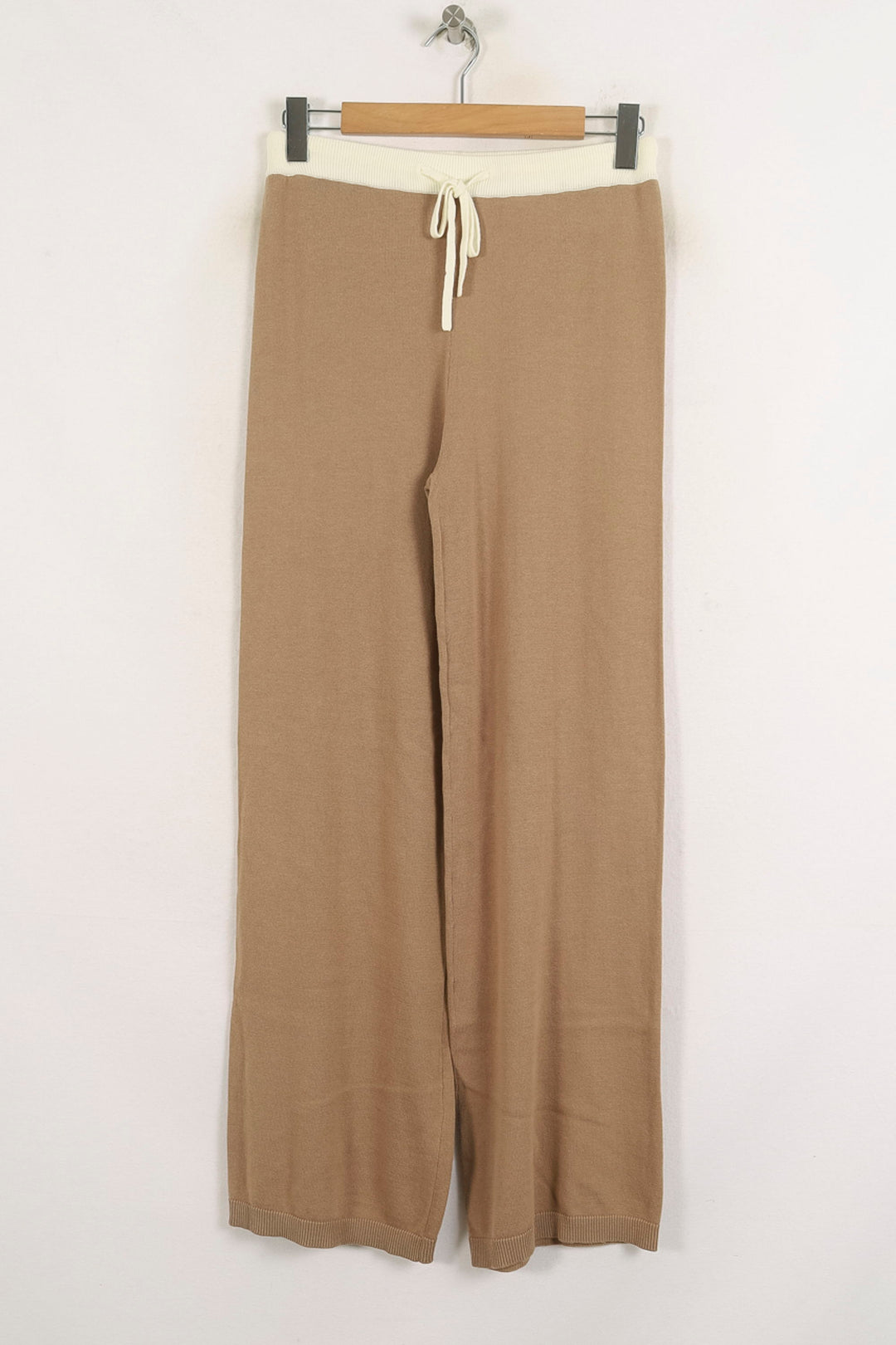 Pantalon Large Beige et Écru - Taille S/36 de la marque Ines de la Fressange Paris | PARAD78240 - Vendu par Paradigme - Image 2