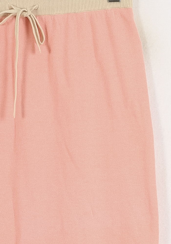 Jupe Longue Rose et Beige - Taille S/36 de la marque Ines de la Fressange Paris | PARAD78241 - Vendu par Paradigme - Image 3