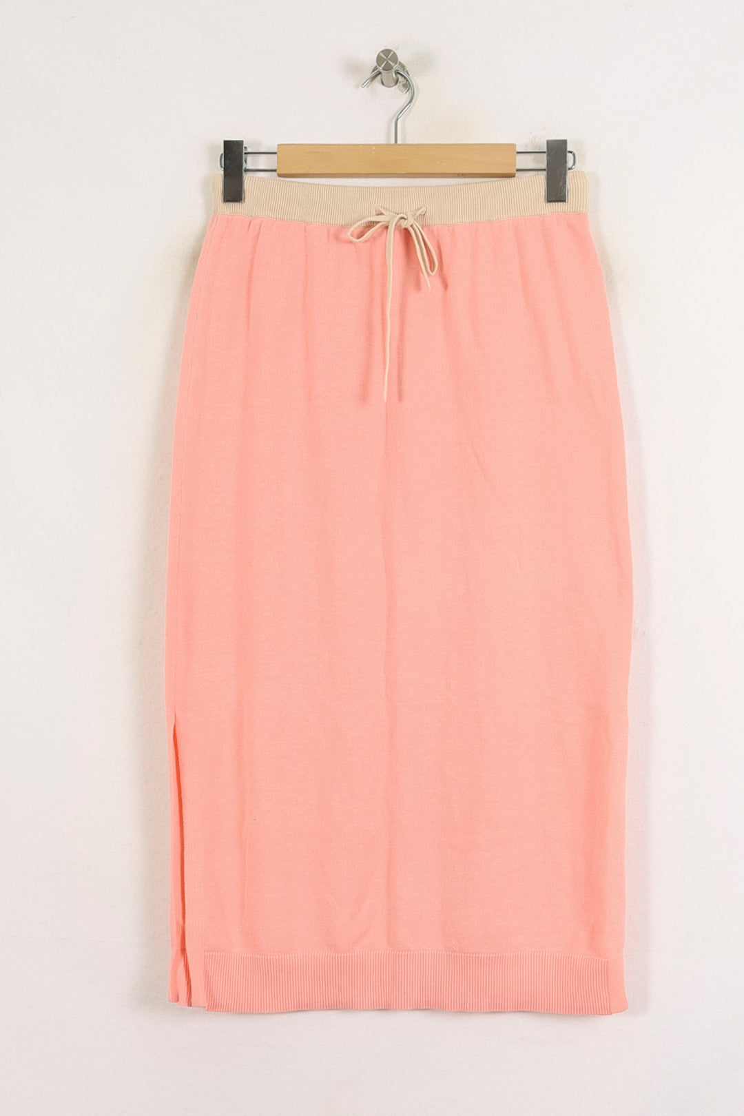 Jupe Longue Rose et Beige - Taille S/36 de la marque Ines de la Fressange Paris | PARAD78241 - Vendu par Paradigme - Image 2