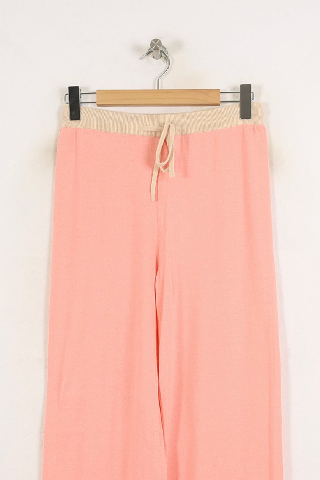 Pantalon Large Rose et Beige - Taille S/36 de la marque Ines de la Fressange Paris | PARAD78242 - Vendu par Paradigme - Image 2