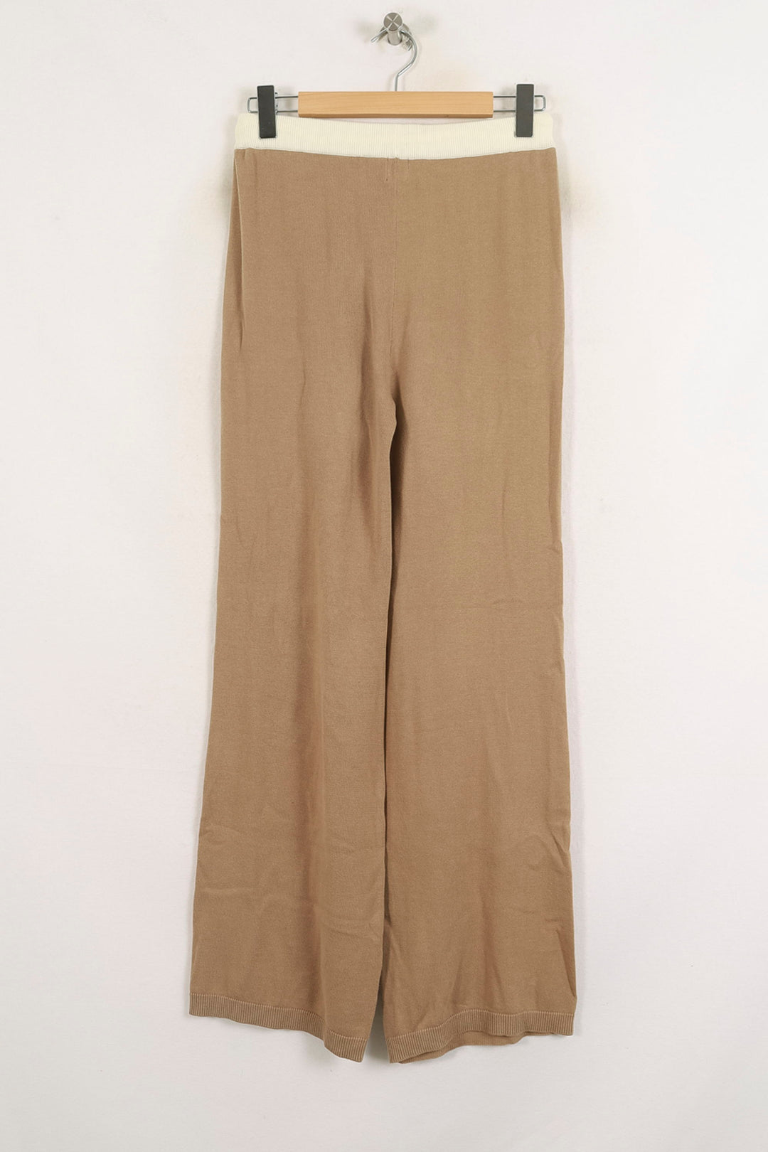 Pantalon Large Beige et Écru - Taille S/36 de la marque Ines de la Fressange Paris | PARAD78244 - Vendu par Paradigme - Image 4