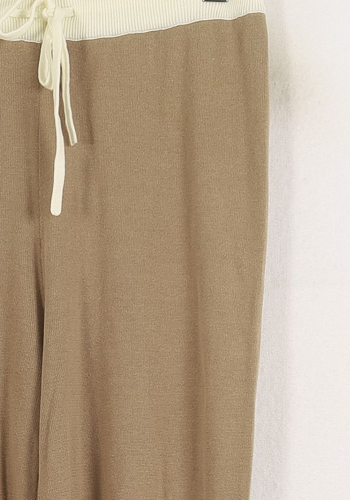 Pantalon Large Beige et Écru - Taille S/36 de la marque Ines de la Fressange Paris | PARAD78244 - Vendu par Paradigme - Image 3