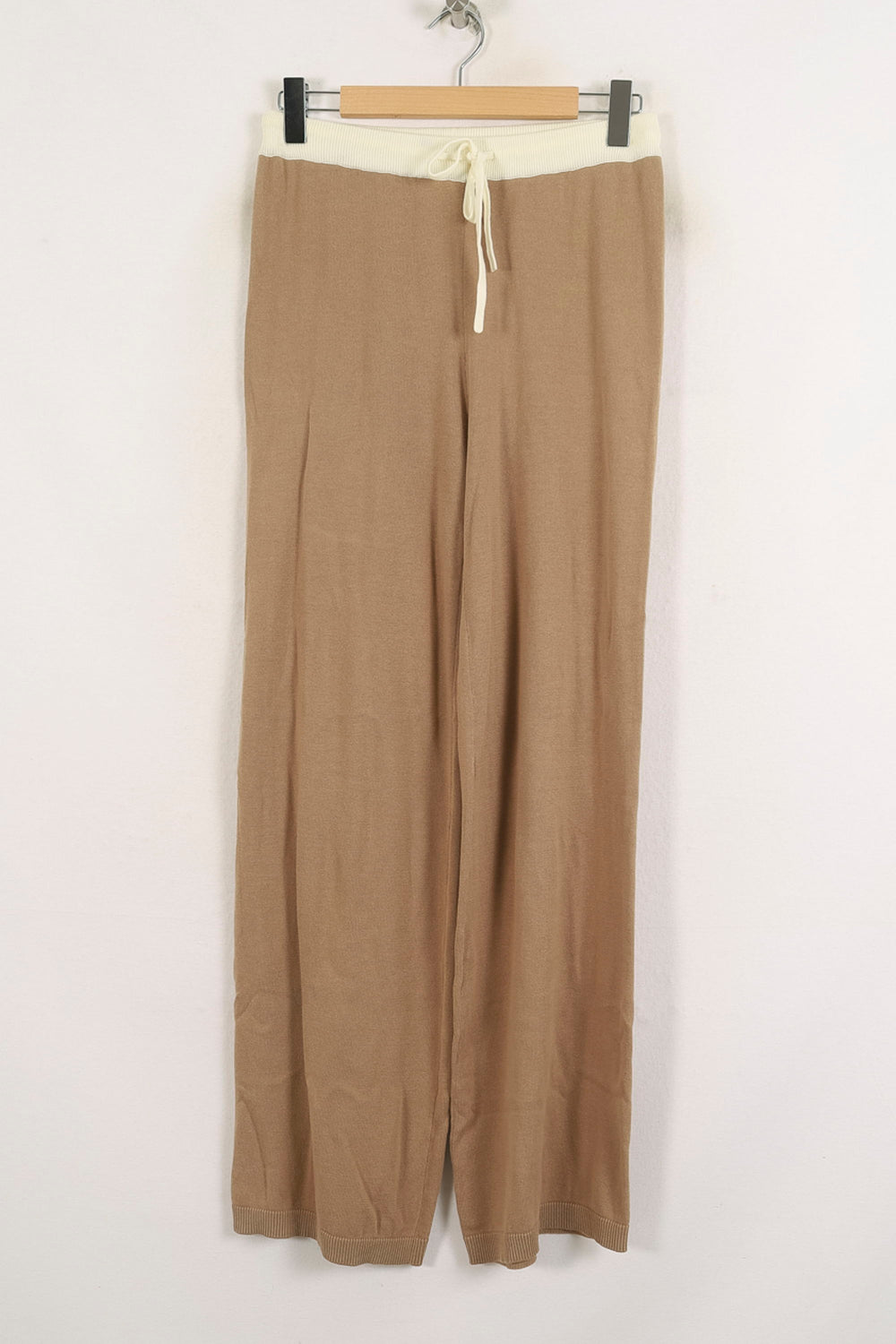 Pantalon Large Beige et Écru - Taille S/36 de la marque Ines de la Fressange Paris | PARAD78244 - Vendu par Paradigme - Image 2
