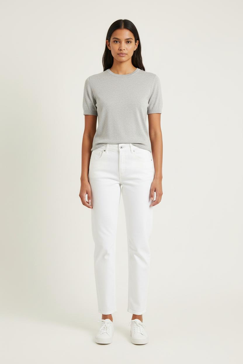 Jean Blanc - Taille M/38 de la marque Ines de la Fressange Paris | PARAD78246 - Vendu par Paradigme - Image 1