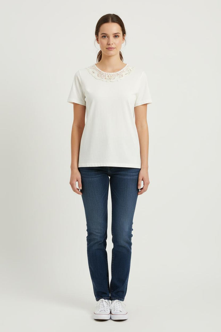 Tee-shirt Blanc - Taille XXL/44 de la marque Sézane | PARAD78247 - Vendu par Paradigme - Image 1