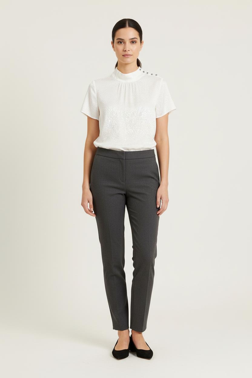 Blouse Blanche - Taille L/40 de la marque IKKS | PARAD78254 - Vendu par Paradigme - Image 1