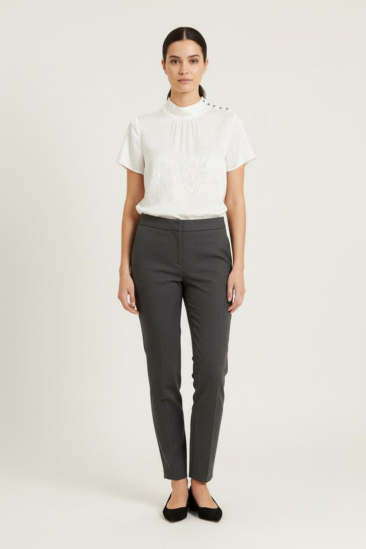Blouse Blanche - Taille L/40 de la marque IKKS | PARAD78254 - Vendu par Paradigme - Image 1