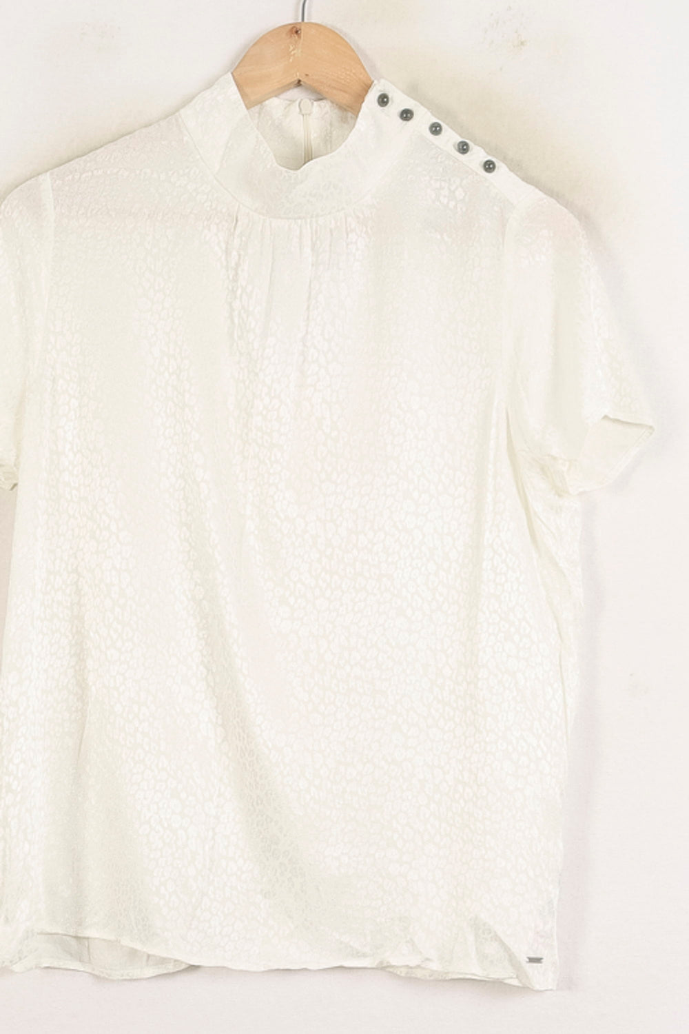 Blouse Blanche - Taille L/40 de la marque IKKS | PARAD78254 - Vendu par Paradigme - Image 2